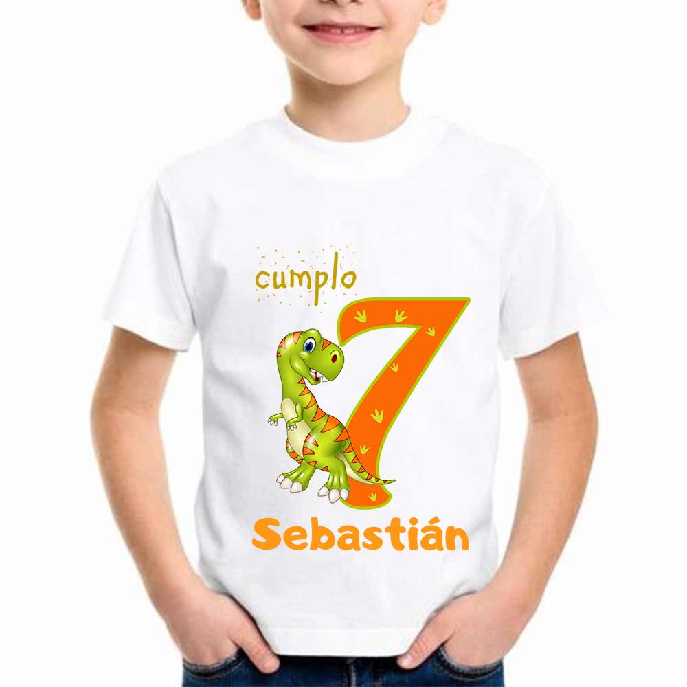 Camiseta personalizada Dinosaurio - Mongoose Boutique