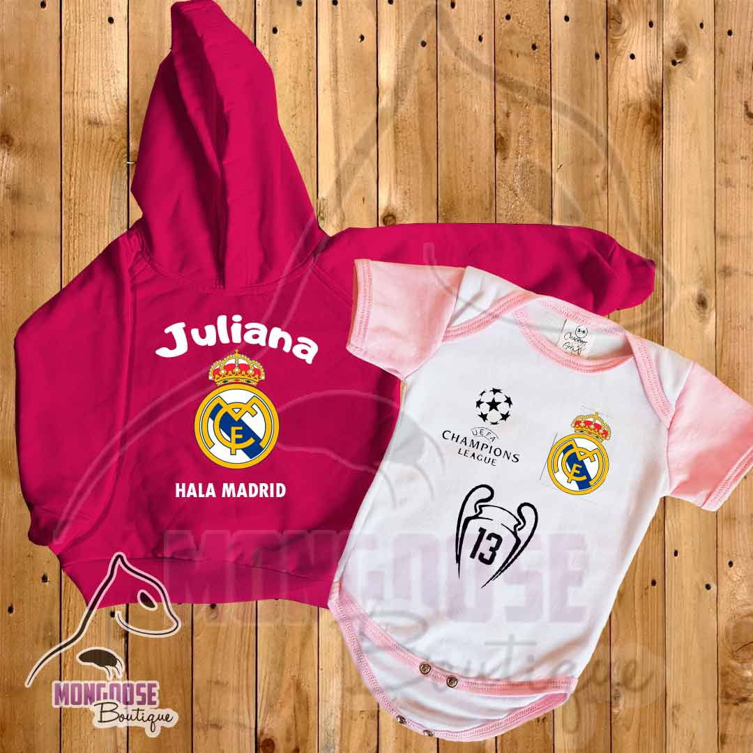 Body para Bebé, Real Madrid